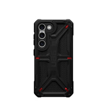 Заредете изображение във визуализатора на галерията – Гръб UAG Urban Armor Gear MONARCH за SAMSUNG S23 5G kevlar черен
