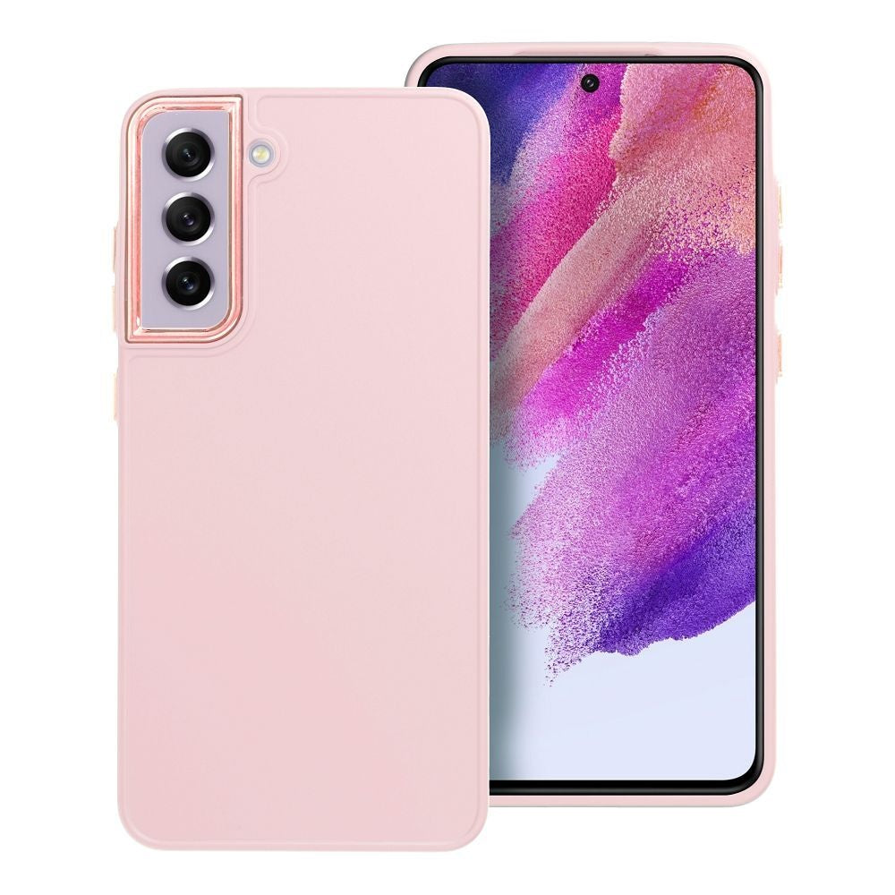 Гръб FRAME за SAMSUNG S21 FE powder розов