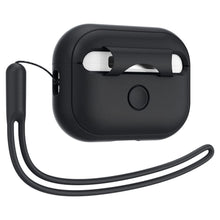 Заредете изображение във визуализатора на галерията – SPIGEN SILICONE FIT STRAP калъф за APPLE Airpods Pro 1 / 2 черен
