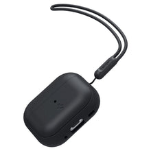 Заредете изображение във визуализатора на галерията – SPIGEN SILICONE FIT STRAP калъф за APPLE Airpods Pro 1 / 2 черен
