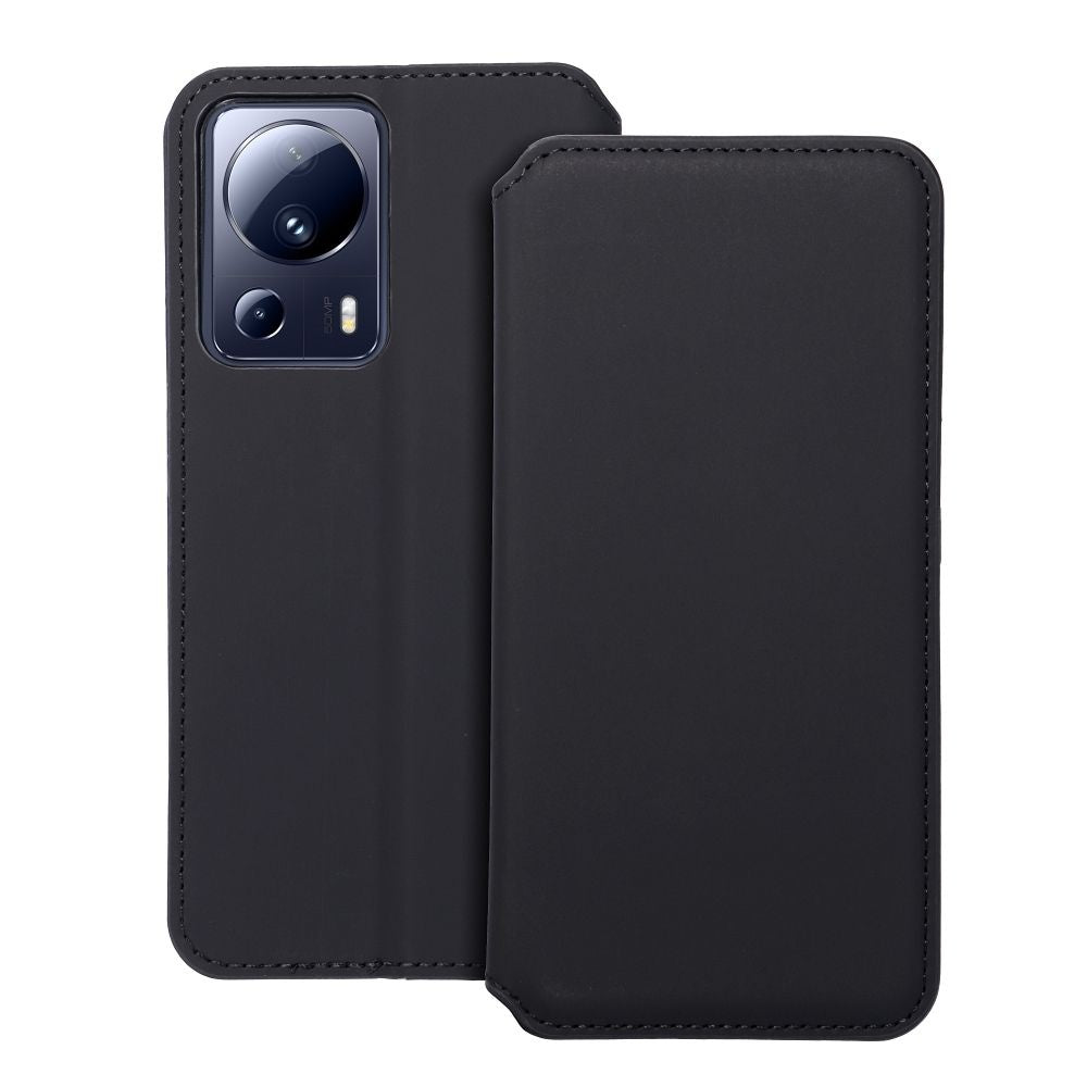 Калъф тип книга DUAL POCKET за XIAOMI 13 LITE черен