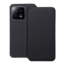 Заредете изображение във визуализатора на галерията – Калъф тип книга DUAL POCKET за XIAOMI 13 черен
