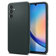 Заредете изображение във визуализатора на галерията – SPIGEN LIQUID AIR калъф за SAMSUNG A34 5G abyss зелен
