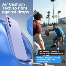 Заредете изображение във визуализатора на галерията – SPIGEN LIQUID AIR калъф за SAMSUNG A34 5G awesome виолетов

