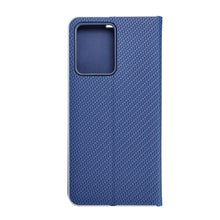 Заредете изображение във визуализатора на галерията – Калъф тип книга LUNA Carbon XIAOMI Redmi Note 12 4G син
