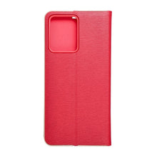 Заредете изображение във визуализатора на галерията – Калъф тип книга LUNA Gold XIAOMI Redmi NOTE 12 4G червен
