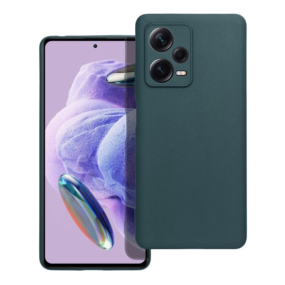 Гръб MATT за XIAOMI Redmi Note 12 Pro Plus 5G dark зелен