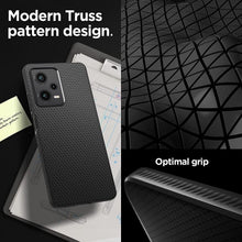 Заредете изображение във визуализатора на галерията – SPIGEN LIQUID AIR калъф за XIAOMI Redmi Note 12 Pro 5G / POCO X5 Pro 5G matte черен

