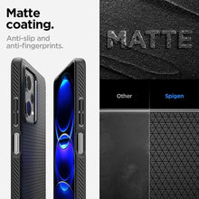Заредете изображение във визуализатора на галерията – SPIGEN LIQUID AIR калъф за XIAOMI Redmi Note 12 Pro 5G / POCO X5 Pro 5G matte черен
