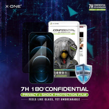 Заредете изображение във визуализатора на галерията – X-ONE Extreme Shock Eliminator 4th gen. Privacy - за iPhone 14 Pro
