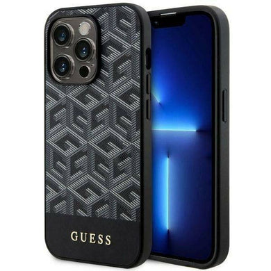 Оригинален гръб GUESS за IPHONE 14 Pro Max GUHMP14XHGCFSEK (MAG GCUBE) черен