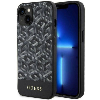 Оригинален гръб GUESS за IPHONE 14 GUHMP14SHGCFSEK (MAG GCUBE) кафяв