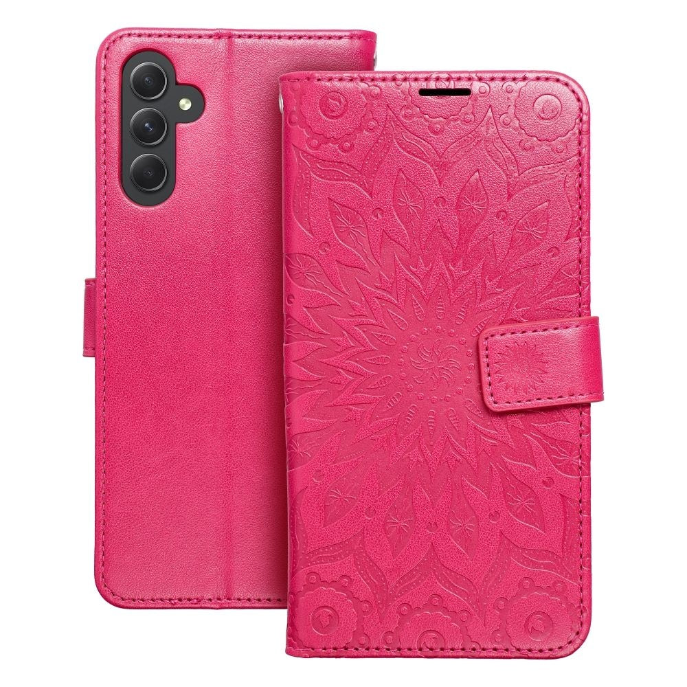 Калъф тип книга MEZZO за SAMSUNG A54 5G mandala магента