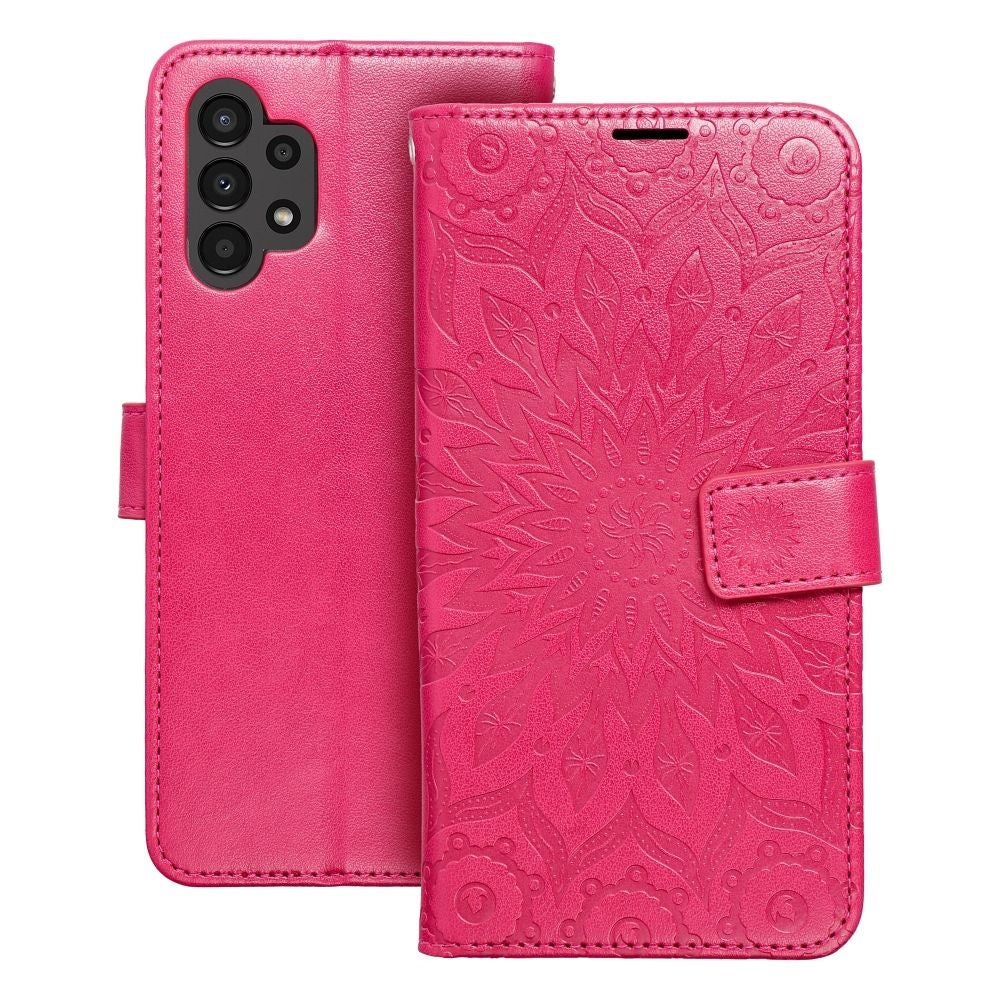 Калъф тип книга MEZZO за SAMSUNG A13 4G mandala магента