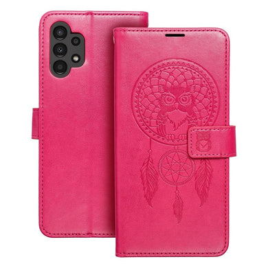 Калъф тип книга MEZZO за SAMSUNG A13 4G dreamcatcher магента