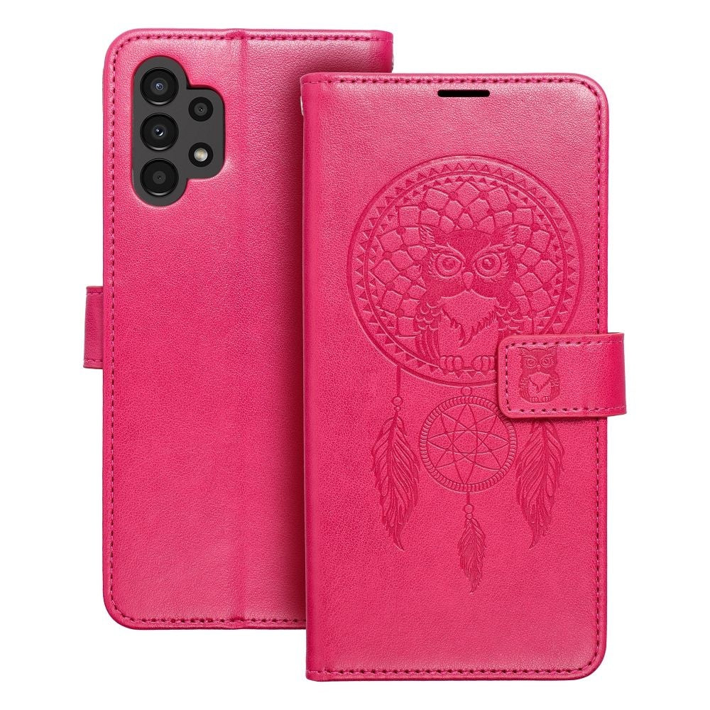 Калъф тип книга MEZZO за SAMSUNG A13 4G dreamcatcher магента