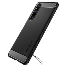 Заредете изображение във визуализатора на галерията – SPIGEN RUGGED ARMOR калъф за SONY XPERIA 1 V matte черен
