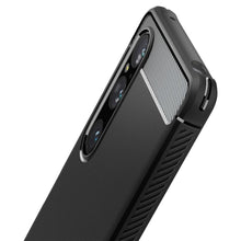 Заредете изображение във визуализатора на галерията – SPIGEN RUGGED ARMOR калъф за SONY XPERIA 1 V matte черен
