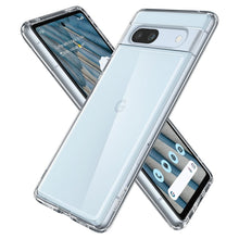 Заредете изображение във визуализатора на галерията – SPIGEN ULTRA HYBRID калъф за GOOGLE Pixel 7A прозрачен
