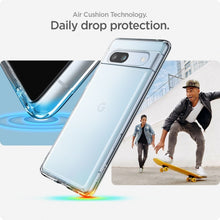 Заредете изображение във визуализатора на галерията – SPIGEN ULTRA HYBRID калъф за GOOGLE Pixel 7A прозрачен
