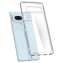 Заредете изображение във визуализатора на галерията – SPIGEN ULTRA HYBRID калъф за GOOGLE Pixel 7A прозрачен
