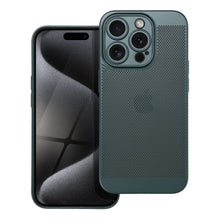 Заредете изображение във визуализатора на галерията – Гръб BREEZY за IPHONE 15 Pro зелен
