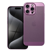Заредете изображение във визуализатора на галерията – Гръб BREEZY за IPHONE 15 Pro Max лилав
