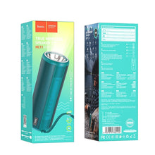 Заредете изображение във визуализатора на галерията – HOCO bluetooth speaker + flashlight HC11 Bora sports green
