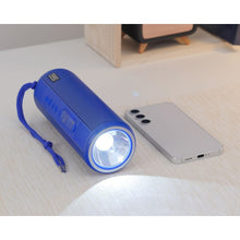 Заредете изображение във визуализатора на галерията – HOCO bluetooth speaker + flashlight HC11 Bora sports blue
