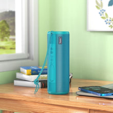 Заредете изображение във визуализатора на галерията – HOCO bluetooth speaker + flashlight HC11 Bora sports peacock blue
