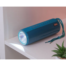 Заредете изображение във визуализатора на галерията – HOCO bluetooth speaker + flashlight HC11 Bora sports peacock blue
