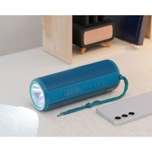 Заредете изображение във визуализатора на галерията – HOCO bluetooth speaker + flashlight HC11 Bora sports peacock blue
