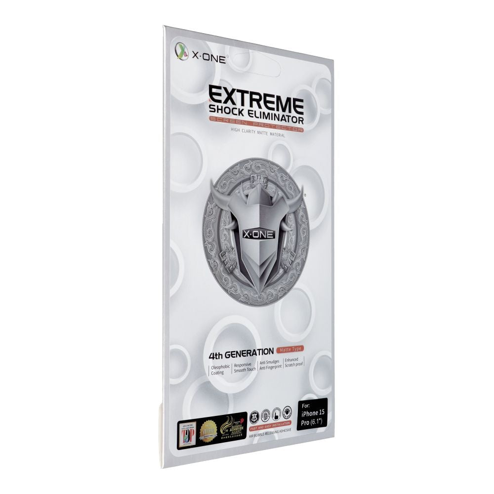 X-ONE Extreme Shock Eliminator 4th gen. (Matte Series) - за iPhone 15 Pro