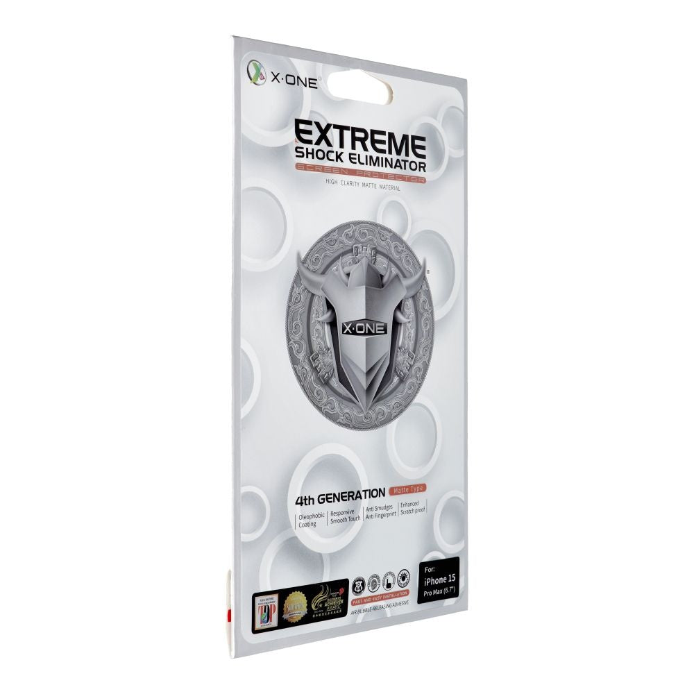 X-ONE Extreme Shock Eliminator 4th gen. (Matte Series) - за iPhone 15 Pro Max