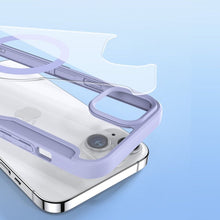 Заредете изображение във визуализатора на галерията – Калъф тип книга DUX DUCIS SKIN X PRO съвместим с MagSafe за IPHONE 15 лилав
