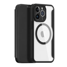 Заредете изображение във визуализатора на галерията – Калъф тип книга DUX DUCIS SKIN X PRO съвместим с MagSafe за IPHONE 13 Pro черен
