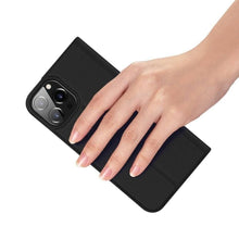Заредете изображение във визуализатора на галерията – Калъф тип книга DUX DUCIS SKIN PRO за IPHONE 13 Pro черен
