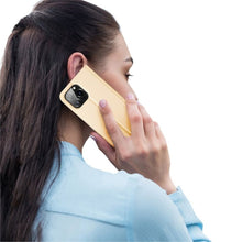 Заредете изображение във визуализатора на галерията – Калъф тип книга DUX DUCIS SKIN PRO за IPHONE 14 Pro Max златист
