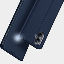 Заредете изображение във визуализатора на галерията – Калъф тип книга DUX DUCIS SKIN PRO за SAMSUNG A34 син
