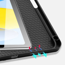 Заредете изображение във визуализатора на галерията – Калъф DUX DUCIS DOMO за iPad 10 (2022) черен

