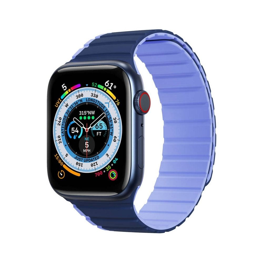 DUX DUCIS каишка LD силиконова за Apple Watch 38 / 40 / 41 мм син