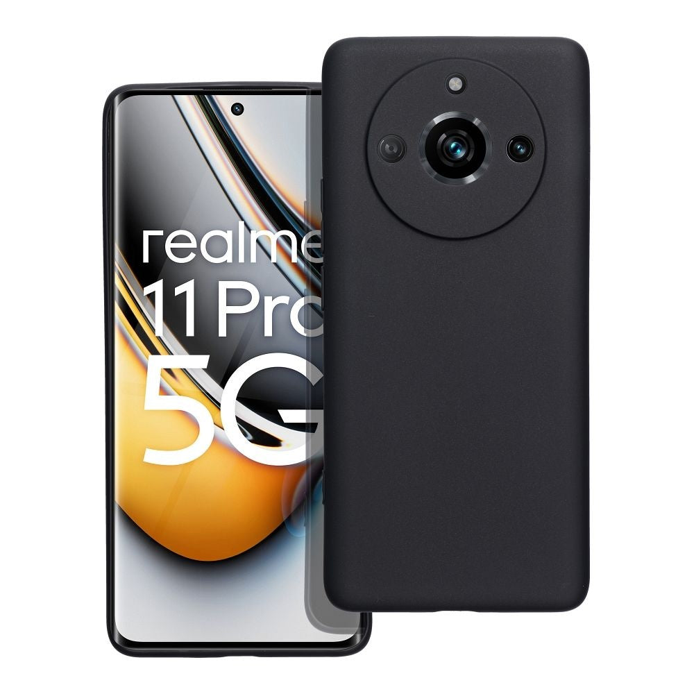 Гръб MATT за REALME 11 Pro черен