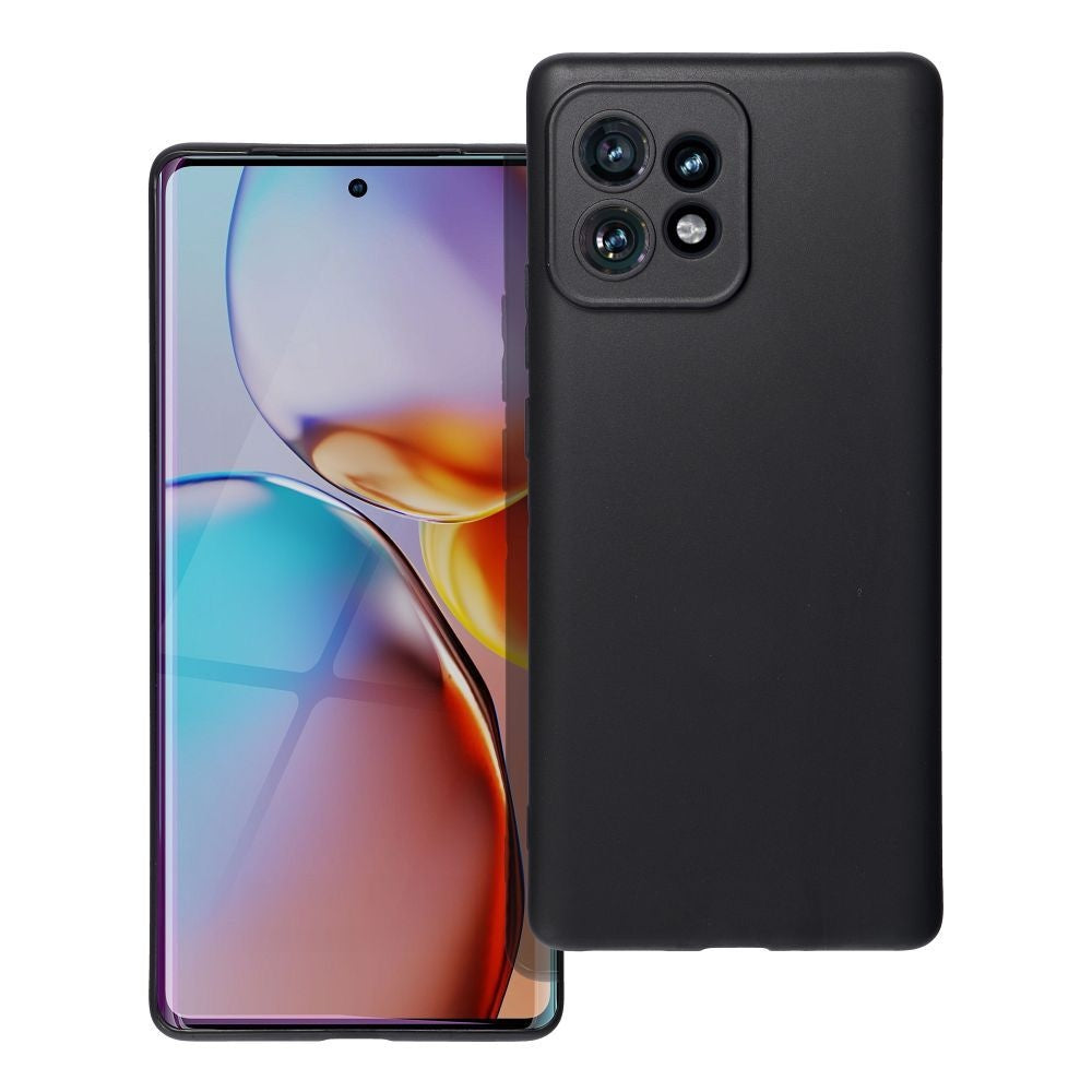 Гръб MATT за MOTOROLA EDGE 40 Pro черен