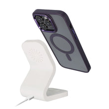 Заредете изображение във визуализатора на галерията – Гръб COLOR EDGE MAG COVER съвместим с MagSafe за IPHONE 12 / 12 Pro deep лилав
