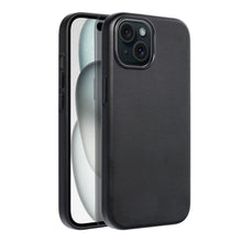 Заредете изображение във визуализатора на галерията – Гръб LEATHER MAG COVER за IPHONE 15 черен
