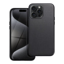 Заредете изображение във визуализатора на галерията – Гръб LEATHER MAG COVER за IPHONE 15 Pro Max черен
