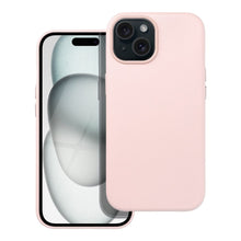 Заредете изображение във визуализатора на галерията – Гръб LEATHER MAG COVER за IPHONE 15 sand розов
