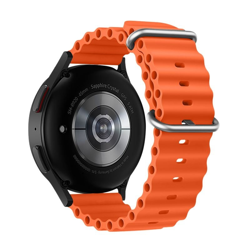 FORCELL F-DESIGN FS01 каишка за SAMSUNG Watch 20 mm оранжева