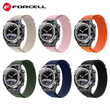 Заредете изображение във визуализатора на галерията – FORCELL F-DESIGN FS05 каишка за SAMSUNG Watch 20 mm зелена
