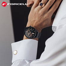 Заредете изображение във визуализатора на галерията – FORCELL F-DESIGN FS06 каишка за SAMSUNG Watch 20 mm черна
